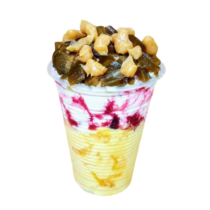 HELADO CON BREVAS Y AREQUIPE